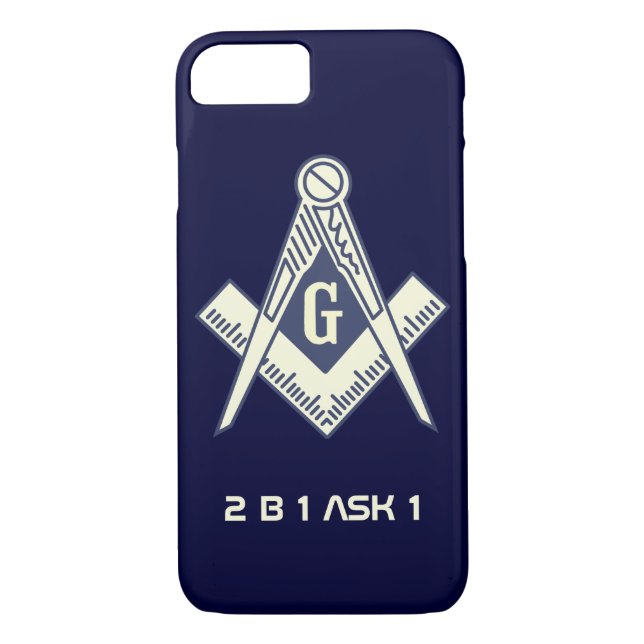 Masonic iPhone 7 case (Back)