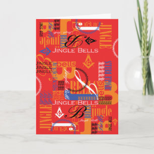 Masonic Jingle Bells Holiday Card