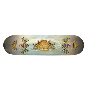 Masonic Life (Cosmos) Skateboard