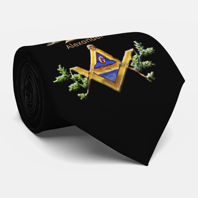 Masonic Life Tie (Rolled)