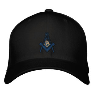 Masonic Lodge Fitted EMBRODERED hat