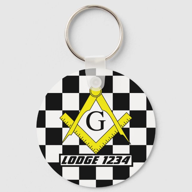 Masonic Lodge Key Ring (Front)