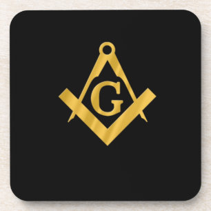 Masonic "Mason for Life" Coaster