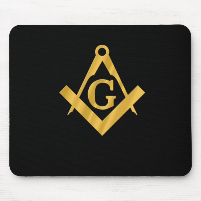 Masonic "Mason for Life" Mouse Mat (Front)