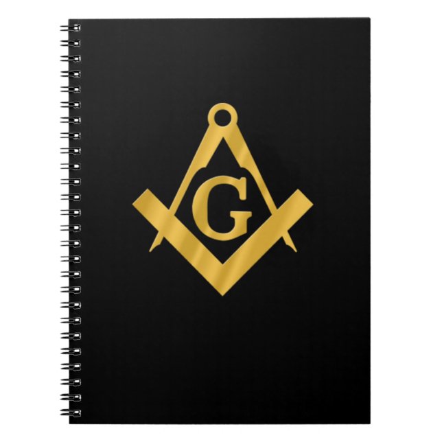 Masonic "Mason for Life" Notebook (Front)