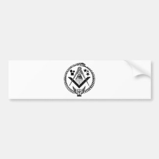 Masonic Memorabilia Bumper Sticker