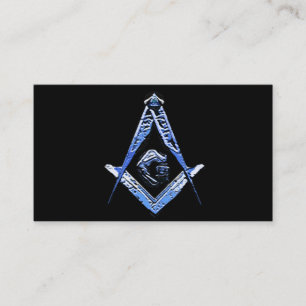 Masonic Minds (Blue) Business Card