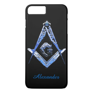 Masonic Minds (Blue) iPhone 8 Plus/7 Plus Case