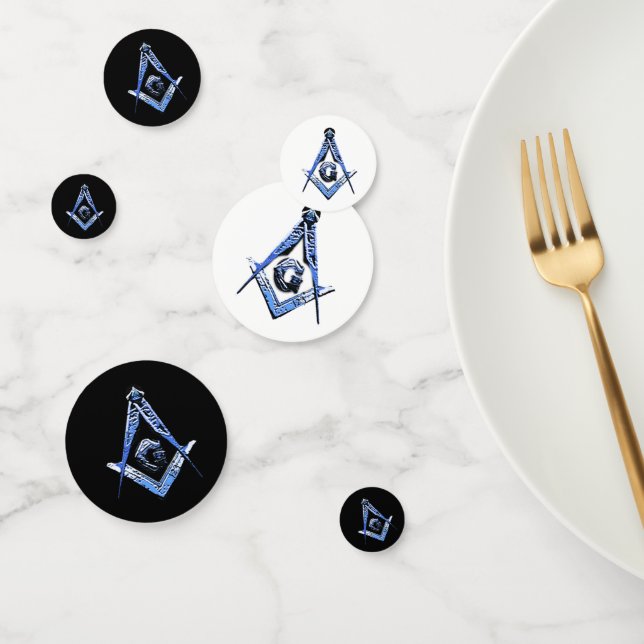 Masonic Minds (Blue) Confetti (Group)