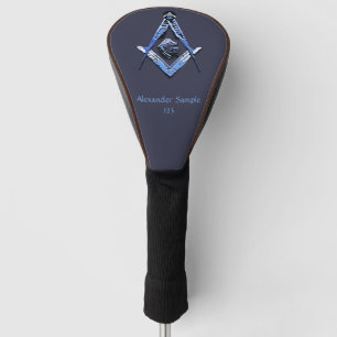 Masonic Minds (Blue) Golf Head Cover