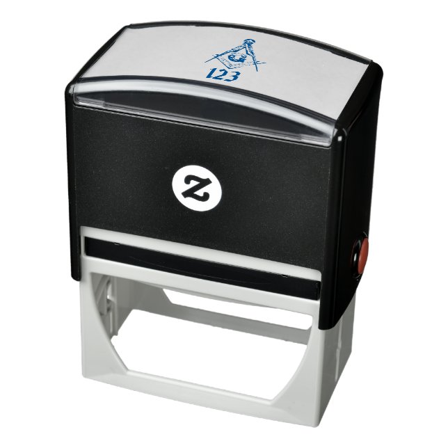 Masonic Minds (Blue) Self-inking Stamp (Product)