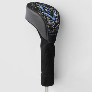 Masonic Minds (BlueSwish) Golf Head Cover