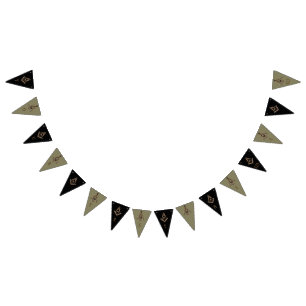 Masonic Minds (Golden) Bunting