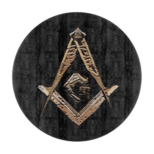 Masonic Minds (Golden) Cutting Board (Front)