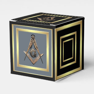 Masonic Minds (Golden) Favour Box