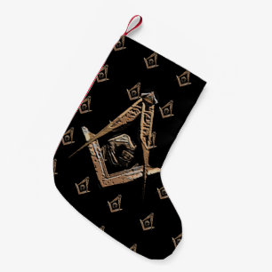 Masonic Minds (Golden) Small Christmas Stocking