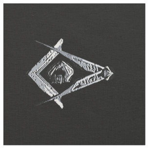 Masonic Minds (Silvery) Fabric