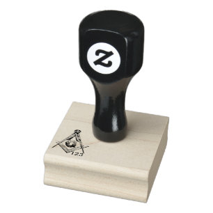 Masonic Minds (Silvery) Rubber Stamp