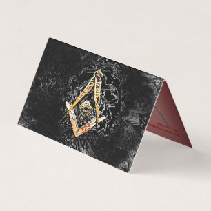 Masonic Minds (Swish) Business Card