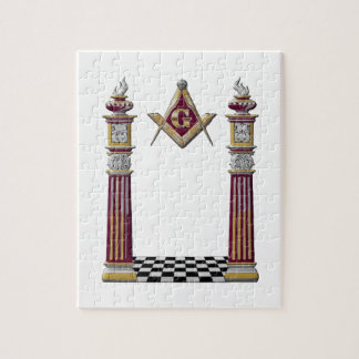 Masonic Pillars Jigsaw Puzzle