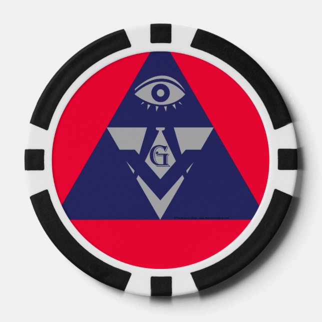 Masonic Poker Chip (Front)