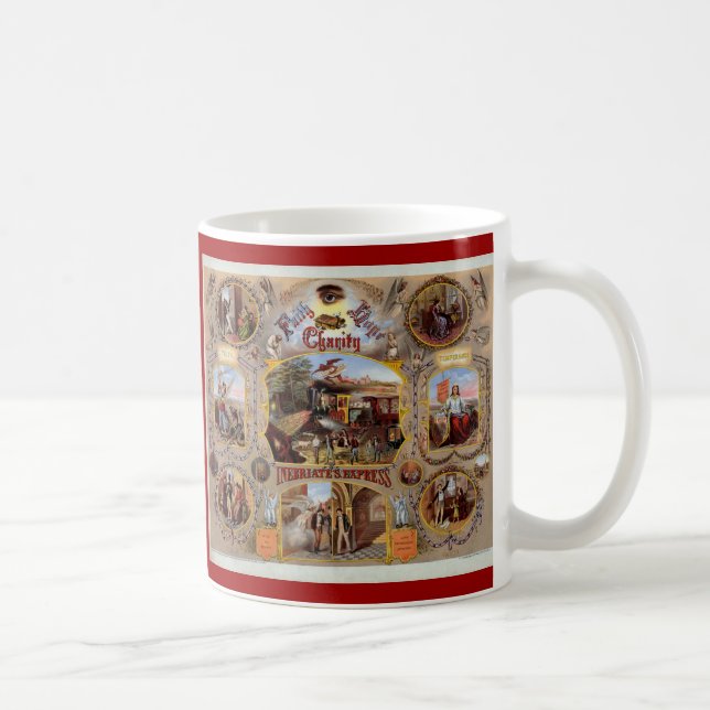 Masonic Poster Coffee Mug (Right)