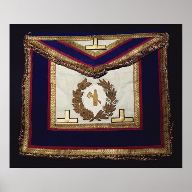 Masonic Regalia, from the Order of Turin Poster (Front)