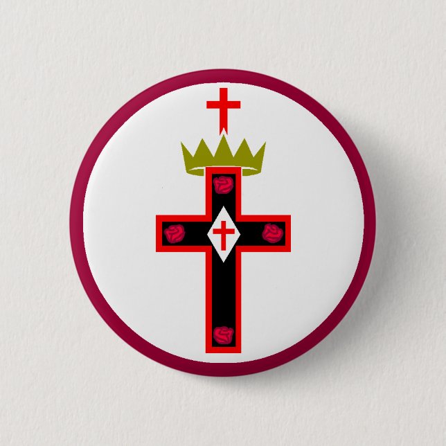 Masonic Rosicrucian Society Button (Front)