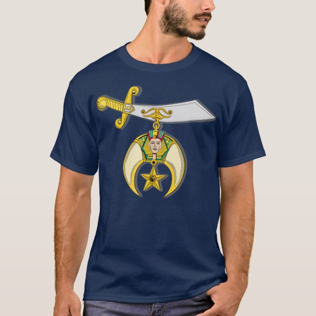 Masonic shirt Shriners noble symbol Prince Hall (Front)