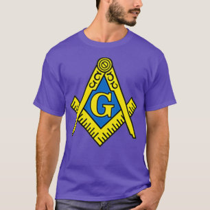 Masonic Shirt Square Compass Emblem
