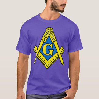 Masonic Shirt Square Compass Emblem