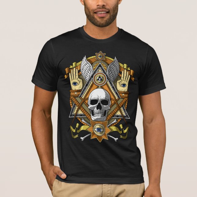 Masonic Skull T-Shirt (Front)