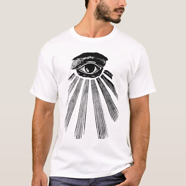 masonic, square and commpass, freemason 1 T-Shirt (Front)
