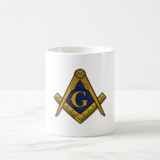 Masonic Square and Compass Coffee Mug