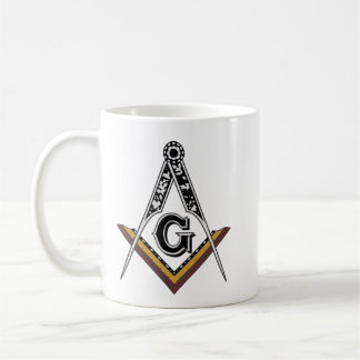 Masonic Square and Compass Mug