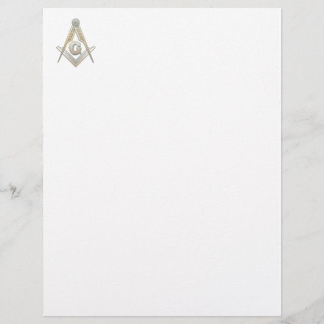 Masonic Square and Compasses (Front)