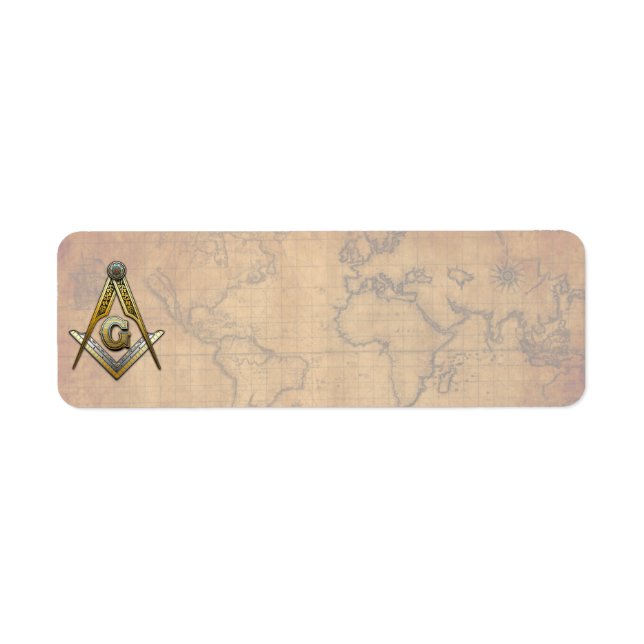 Masonic Square and Compasses (Front)