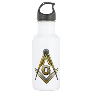 Masonic Square and Compasses 532 Ml Water Bottle