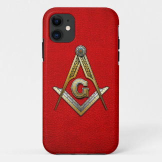 Masonic Square and Compasses iPhone 11 Case