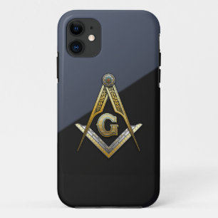 Masonic Square and Compasses iPhone 11 Case