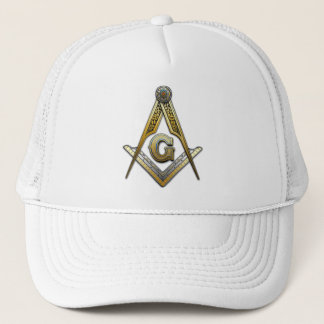 Masonic Square and Compasses Trucker Hat