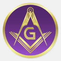 Masonic Stickers | Freemasonry Square and Compass
