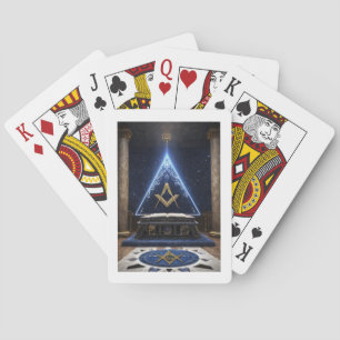 Masonic Style Set of Poker Cards