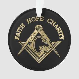 Masonic symbol ornament