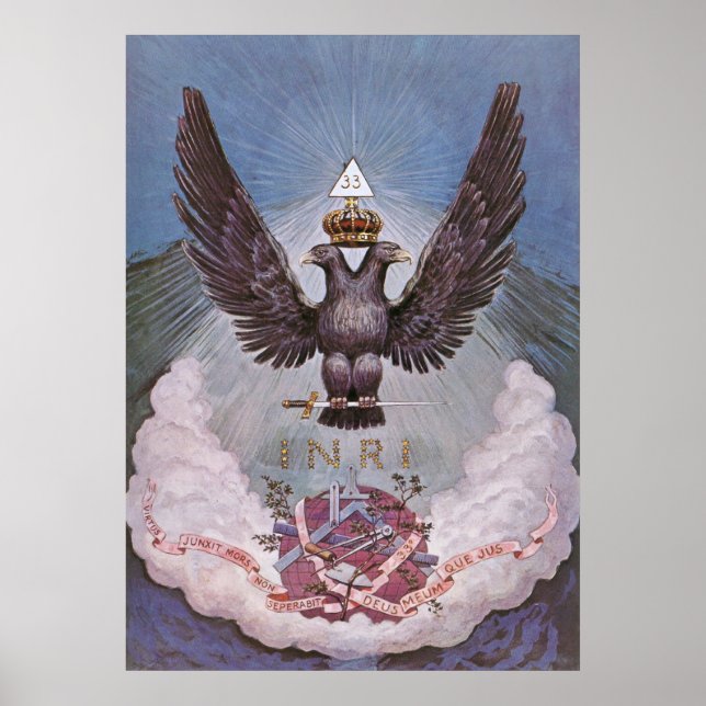 Masonic Symbolism Poster (Front)