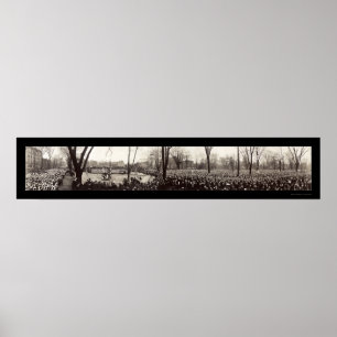 Masonic Temple Detroit Photo 1920 Poster