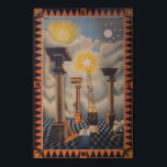 Masonic Tracing Board - Entered Apprentice Poster<br><div class="desc">Masonic Tracing Board - Entered Apprentice</div>