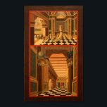 Masonic Tracing Board - Fellow Craft 2 Poster<br><div class="desc">Masonic Tracing Board - Fellow Craft 2</div>