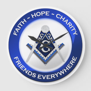 Masonic Wall Clock
