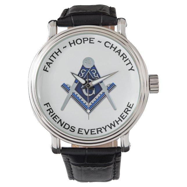 Masonic Watch Blue (Front)